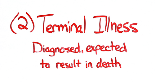 living benefits terminal illness breakdown